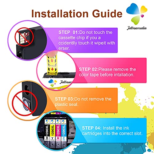 JTM 1200XL Compatible Ink Cartridge Replacement for Canon PGI-1200XL PGI-1200 XL Work with MAXIFY MB2720 MB2320 MB2700 MB2120 MB2020 MB2300 Printer，10-Pack