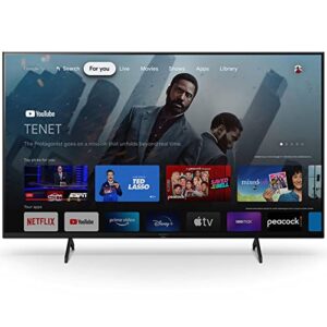 Sony KD-43X80K 43 inch X80K 4K Ultra HD LED Smart TV 2022 Model Bundle with Premium 2 YR CPS Enhanced Protection Pack