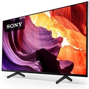 Sony KD-43X80K 43 inch X80K 4K Ultra HD LED Smart TV 2022 Model Bundle with Premium 2 YR CPS Enhanced Protection Pack