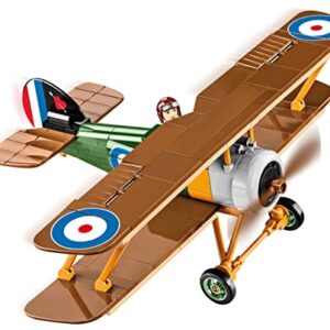 COBI Historical Collection Great War Sopwith F.1 Camel Plane, Multicolor, 175 pieces