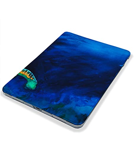 Cute Ocean Turtle Painted case Compatible with iPad Mini Air Pro 7.9 8.3 9.7 10.2 10.9 11 12.9 inch Pattern Cover New 2022 2021 Trifold Stand 3 4 5 6 7 8 9 Generation 91 (12.9 Pro 3/4/5 gen)