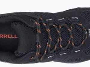 Merrell Men's Yokota 2 Hiking Shoe, Black/Exuberance, 10.5 M US