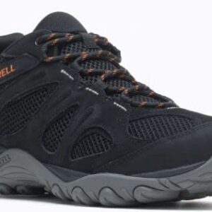 Merrell Men's Yokota 2 Hiking Shoe, Black/Exuberance, 10.5 M US