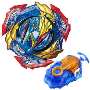 konikiwa bey battling string launcher, b-193 ultimate valkyrie battle top burst set, left and right spin db launcher compatible with all bey burst series - blue