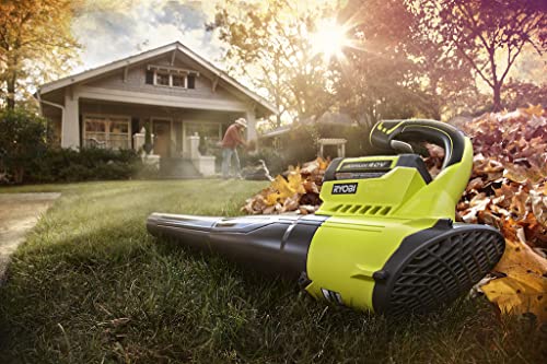 RYOBI Ryobi 18V Brushless Cordless Battery String Trimmer and Leaf Blower Combo Kit P20121 0