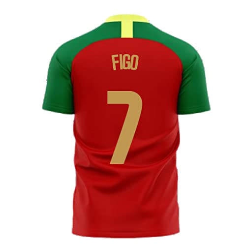 Portugal 2022-2023 Home Concept Football Kit (Airo) (Luis Figo 7)