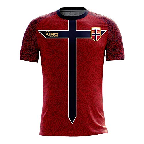 Norway 2022-2023 Home Concept Football Kit (Airo) (John Carew 10)