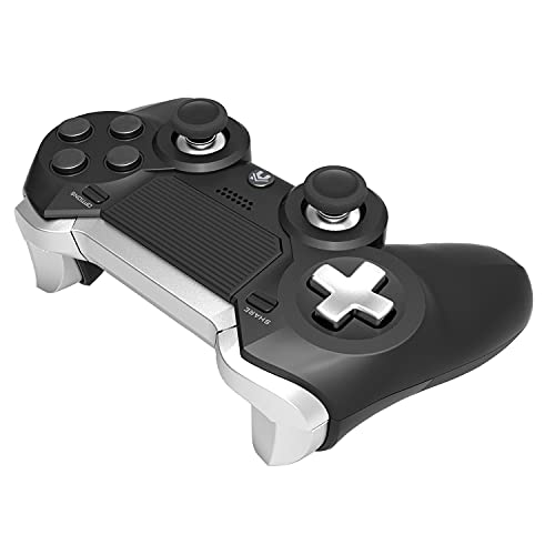 Modded PS4 controller,Wireless Scuf PS4 Elite Gaming Controller with Back Paddles for Remapping Buttons