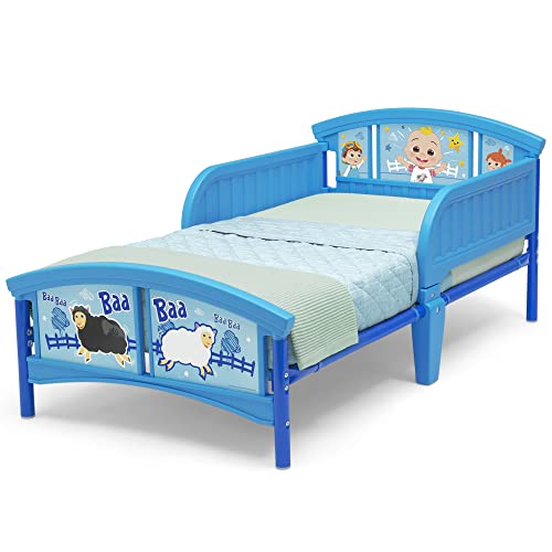 Delta Children Plastic Toddler Bed, CoComelon