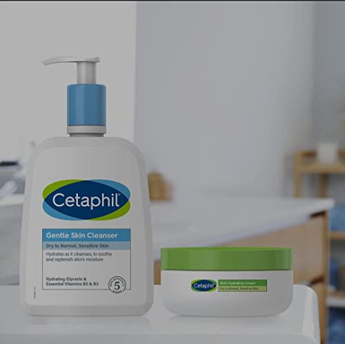 CETAPHIL Gentle Skin Cleanser 20 fl oz | Hydrating Face Wash & Body Wash | Ideal For Sensitive, Dry Skin | Non-irritating | Wont Clog Pores | Fragrance-free | Soap-free | Dermatologist Recommended