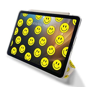Cute Smiley Face Pattern Case Compatible with All Generations iPad Air Pro Mini 5 6 11 inch 12.9 10.9 10.2 9.7 7.9 Plastic Fabric Cover Slim Smart Stand auto Wake/Sleep SN566 (8.3" Mini 6th gen)