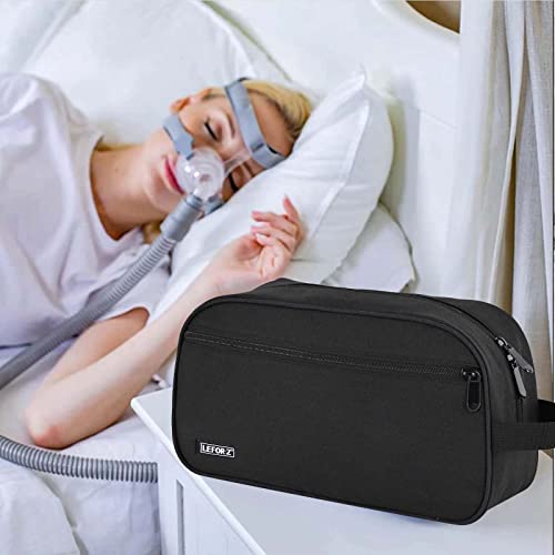 Travel Carrying Bag Compatible for ResMed AirMini CPAP Machine and Accessories,Portable CPAP Equipment and Supplies Storage Organizer Case (Bag Only)