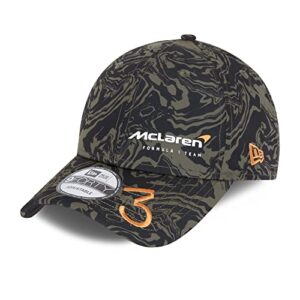 f1 mclaren 2022 adult daniel ricciardo #3 seasonal all over print hat black