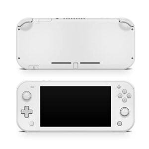 tacky design solid color brown, cream and beige skin compatible with nintendo switch lite skin,switch lite cover vinyl 3m decal cute full wrap switch lite sticker (pastel gray)