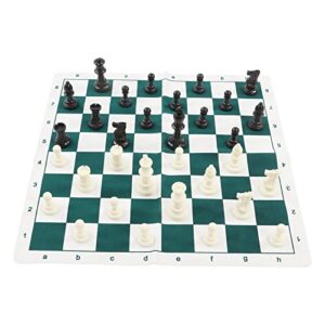 spyminnpoo portable travel chess game set game roll up chess board set educational toys for kids and adults 3 sizes(wang gao 95mm)