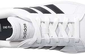 adidas Women's Grand Court Base 2.0 Tennis Shoes, Cloud White-core Black, 8