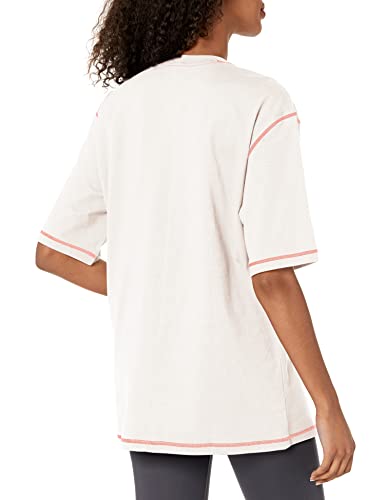 adidas Women's Sport Statement Boyfriend Pocket T-Shirt, White, Medium