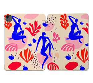 henri matisse painting case compatible with all generations ipad air pro mini 5 6 11 inch 12.9 10.9 10.2 9.7 7.9 plastic fabric cover slim smart stand sn687 (8.3" mini 6th gen)