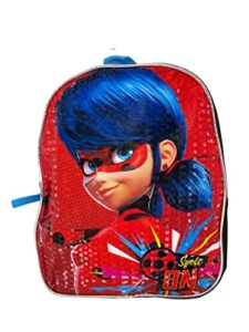 miraculous ladybug 11" mini backpack- spots on