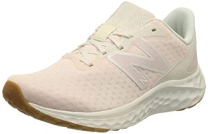new balance women's fresh foam arishi v4 running shoe, washed pink/gum, 9