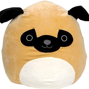 Squishmallows Official Kellytoy Plush 8 Inch Squishy Soft Plush Toy Animals (Prince Pug Dog)