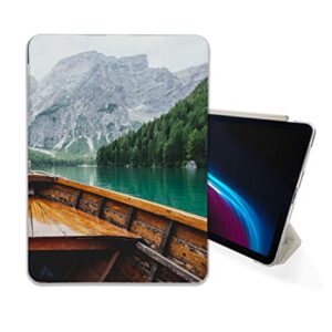 Mountain Nature Landscape Lake case Compatible with iPad Mini Air Pro 7.9 8.3 9.7 10.2 10.9 11 12.9 inch Pattern Cover New 2022 2021 Trifold Stand 3 4 5 6 7 8 9 Generation 248 (11" Pro 1/2/3 gen)