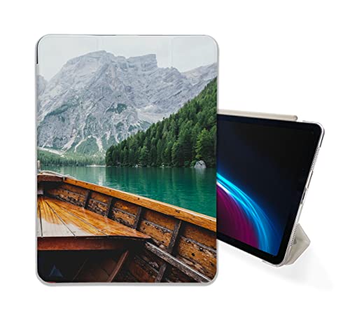 Mountain Nature Landscape Lake case Compatible with iPad Mini Air Pro 7.9 8.3 9.7 10.2 10.9 11 12.9 inch Pattern Cover New 2022 2021 Trifold Stand 3 4 5 6 7 8 9 Generation 248 (11" Pro 1/2/3 gen)