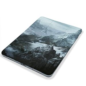 Cute Winter Mountain Nature case Compatible with iPad Mini Air Pro 7.9 8.3 9.7 10.2 10.9 11 12.9 inch Pattern Cover New 2022 2021 Trifold Stand 3 4 5 6 7 8 9 Generation 251 (9.7" iPad Air 1/2)