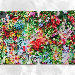 Cute Vintage Flowers Art case Compatible with iPad Mini Air Pro 7.9 8.3 9.7 10.2 10.9 11 12.9 inch Pattern Cover New 2022 2021 Trifold Stand 3 4 5 6 7 8 9 Generation 309 (9.7" 5/6 gen)