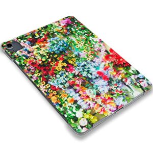 Cute Vintage Flowers Art case Compatible with iPad Mini Air Pro 7.9 8.3 9.7 10.2 10.9 11 12.9 inch Pattern Cover New 2022 2021 Trifold Stand 3 4 5 6 7 8 9 Generation 309 (9.7" 5/6 gen)