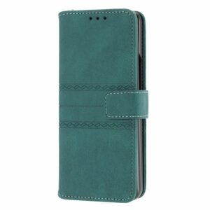 EAXER for Samsung Galaxy Z Fold 3 5G Wallet Case, with Crossbody Strap Premium PU Leather Folio Flip Card Slot Kickstand Protective Case Cover (Green)