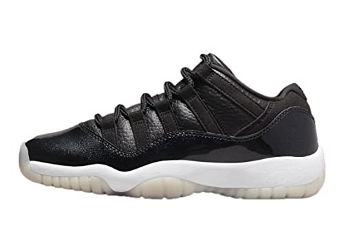 Jordan Boy's Air Jordan 11 Retro Low (Big Kid) Black/Gym Red/White/Sail 5.5 Big Kid M