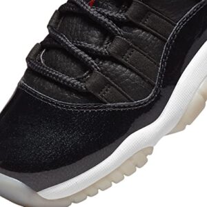 Jordan Boy's Air Jordan 11 Retro Low (Big Kid) Black/Gym Red/White/Sail 5.5 Big Kid M