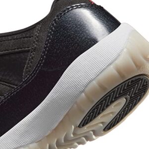 Jordan Boy's Air Jordan 11 Retro Low (Big Kid) Black/Gym Red/White/Sail 5.5 Big Kid M