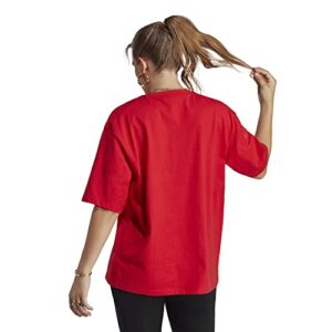 adidas Originals Women's Adicolor Essentials T-Shirt, Better Scarlet, Medium