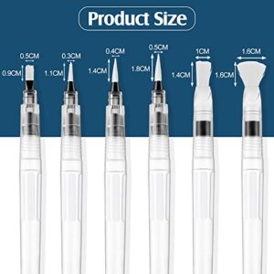 Alcohol Ink Blending Tool Set Include Blending Brush Pen Multiple Tip Shapes Foam Tipped Blending Swabs with Mini Air Blower for Card Making Embossing Painting Rendering (35)