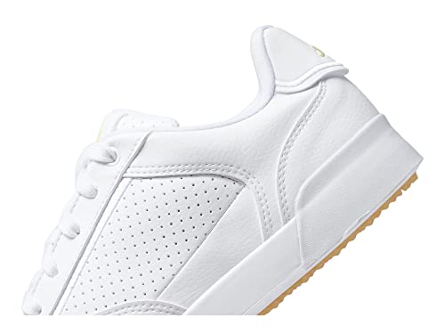 adidas Womens Retrocross Golf Shoe, FTWR White/Sand strata/Gum 3, 8