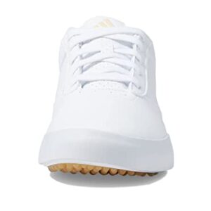 adidas Womens Retrocross Golf Shoe, FTWR White/Sand strata/Gum 3, 8