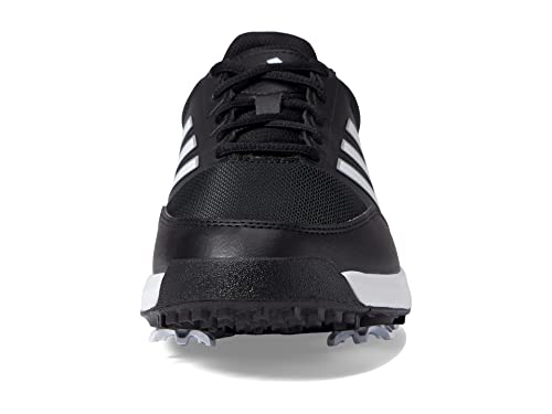 adidas Women's W TECH Response 3.0 Golf Shoe, core Black/FTWR White/Silver met, 8