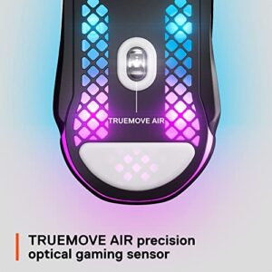 SteelSeries Aerox 5 - Lightweight Gaming Mouse - 18000 CPI -- TrueMove Air Optical Sensor - Ultra-Lightweight Water Resistant Design - Universal USB-C Connectivity (Renewed)