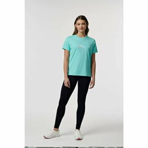 McLaren F1 Women's Miami Palm Graphic T-Shirt Aqua Sky