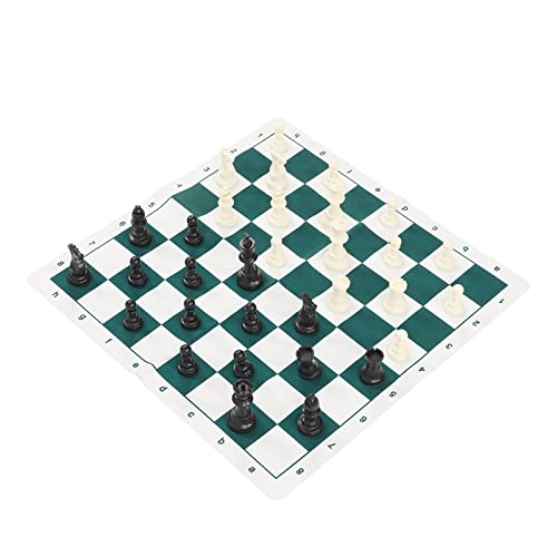 PENO Travel Chess Set Compact Collapsible Portable Travel Chess Set roll up Travel Chess Set