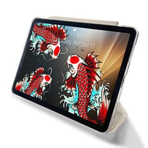 Cute Kawaii Japanese Fish Koi Pattern Case Compatible with All Generations iPad Air Pro Mini 5 6 11 inch 12.9 10.9 10.2 9.7 7.9 Plastic Fabric Cover Slim Smart Stand SN977 (8.3" Mini 6th gen)