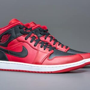 Jordan Mens 1 Mid 554724 660 Reverse Bred - Size 10