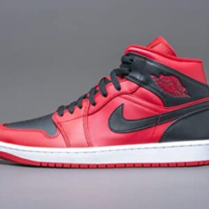 Jordan Mens 1 Mid 554724 660 Reverse Bred - Size 10