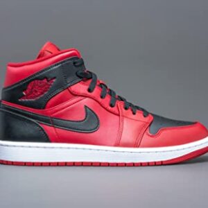 Jordan Mens 1 Mid 554724 660 Reverse Bred - Size 10