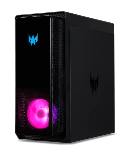 Acer Predator Orion 3000 PO3-640-UR11 Gaming Desktop | 12th Gen Intel Core i7-12700F 12-Core | NVIDIA GeForce RTX 3060 Ti | 16GB DDR4 | 1TB Gen3 SSD | Intel Wi-Fi 6E AX211 | RGB Keyboard & Mouse