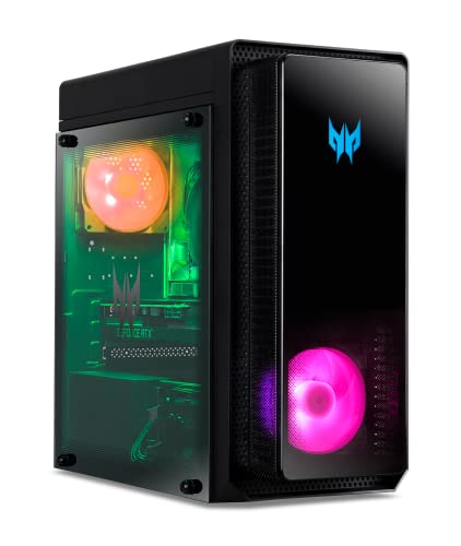 Acer Predator Orion 3000 PO3-640-UR11 Gaming Desktop | 12th Gen Intel Core i7-12700F 12-Core | NVIDIA GeForce RTX 3060 Ti | 16GB DDR4 | 1TB Gen3 SSD | Intel Wi-Fi 6E AX211 | RGB Keyboard & Mouse