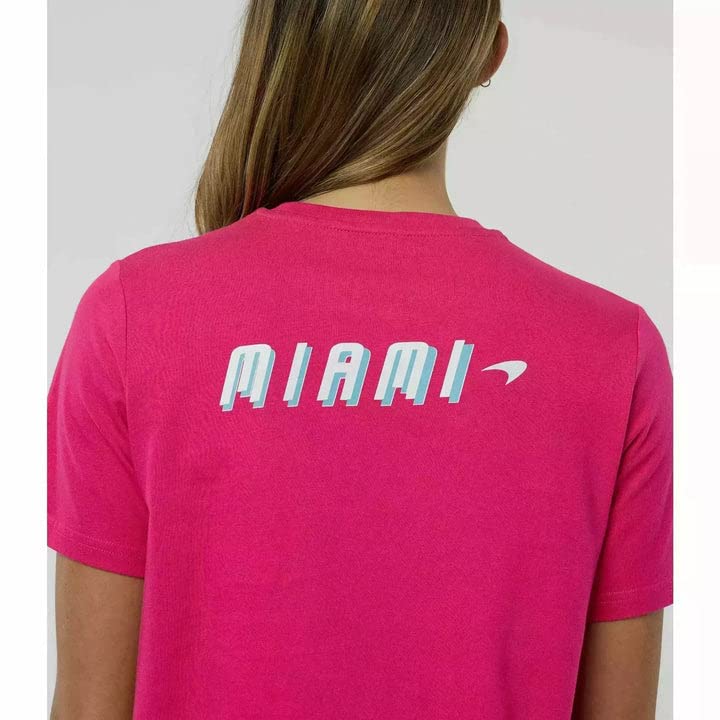 McLaren F1 Women's Miami Neon Logo T-Shirt