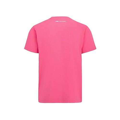 Formula 1 - Official Merchandise - Large F1 Logo T-Shirt - Pink - Size: XL